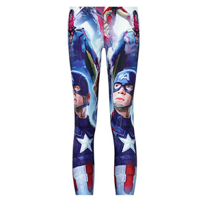 The Avengers Summer Style Fitness legging 2015 Women Leggings Digital Print Captain America Fitness Sexy LEGGING Drop Ship