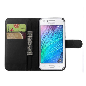 For Samsung galaxy J1 J2 J3 J5 J7 J120 (J1 2016) J105 (J1 mini) J1 ACE J2 PRO J3 pro J510 J710 leather wallet stand phone case